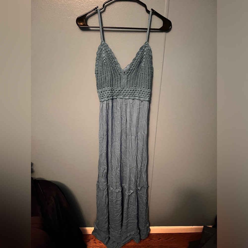 Women’s Maxi boho style maxi dress- SZ L NWT